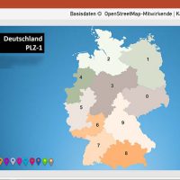 PowerPoint-Karte Deutschland Postleitzahlen PLZ-1-2-3, Karte PowerPoint Deutschland PLZ, Karte PowerPoint Deutschland Postleitzahlen, Karte PowerPoint Deutschland PLZ 1-stellig, Karte PowerPoint Deutschland PLZ 2-stellig, Karte PowerPoint Deutschland PLZ 3-stellig