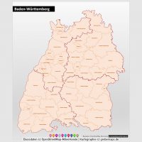 PowerPoint-Karte Baden-Württemberg Landkreise Postleitzahlen PLZ-5 (5-stellig), PowerPoint-Karte Baden-Württemberg Postleitzahlen, PowerPoint-Karte Baden-Württemberg PLZ-5, PowerPoint-Karte Baden-Württemberg PLZ 5-stellig, PowerPoint-Karte Baden-Württemberg Landkreise, PowerPoint-Karte Baden-Württemberg PLZ