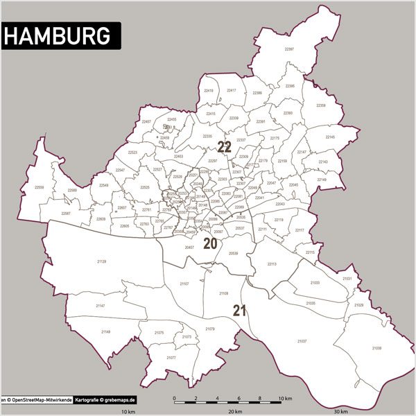 Hamburg Postleitzahlen-Karte PLZ-5 Vektorkarte, Karte Hamburg Postleitzahlen, Karte Hamburg PLZ, Karte Hamburg PLZ-5, Karte Hamburg PLZ 5-stellig, , Vektor-Karte Hamburg, Karte Vektor Hamburg AI-Datei download