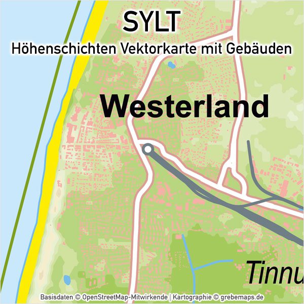 Sylt Vektorkarte Höhenschichten – Karte mit Gebäuden (DIN A4), Karte Sylt, Inselkarte Sylt, Vektorkarte Sylt für Print Druck download AI-Datei, Karte Vektor Sylt, KartengrafikSylt Vektorkarte Höhenschichten – Karte mit Gebäuden (DIN A4), Karte Sylt, Inselkarte Sylt, Vektorkarte Sylt für Print Druck download AI-Datei, Karte Vektor Sylt, Kartengrafik