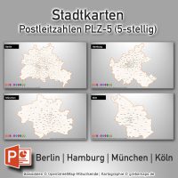 PowerPoint-Karte Berlin Hamburg München Köln Postleitzahlen PLZ-5 (5-stellig), Karte Berlin PLZ 5-stellig, Karte Hamburg PLZ 5-stellig, Karte Hamburg PLZ-5, Karte Köln PLZ 5-stellig, Karte München PLZ 5-stellig, Karte Postleitzahlen Berlin, Karte Postleitzahlen Berlin PowerPoint, Karte Postleitzahlen Hamburg, Karte Postleitzahlen Hamburg PowerPoint, Karte Postleitzahlen Köln PowerPoint, Karte Postleitzahlen München PowerPoint, Postleitzahlenkarte, Postleitzahlenkarte Berlin, Postleitzahlenkarte Hamburg, Postleitzahlenkarte Köln, Postleitzahlenkarte München