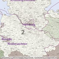 Postleitzahlen-Karte Deutschland mit Landkreisen Bundesländern Ortsnamen PLZ-5 Vektorkarte (2019), Postleitzahlen Karte Deutschland Vektor für Illustrator, Karte Deutschland PLZ Vektor, PLZ-Karte Deutschland 5-stellig, PLZ5-Karte Deutschland, PLZ-5 Karte, Postleitzahlenkarte, Karte Plz Gebiete, Plz Deutschland, Plz Gebiete Deutschland Karte, Postleitzahlengebiete Deutschland,