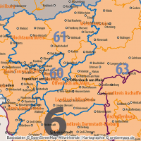 Postleitzahlen-Karte Deutschland PLZ-1-2 mit Landkreisen Bundesländern Orte Vektorkarte (2019),PLZ-Karte Deutschland 2-stellig mit Landkreisen, PLZ-Karte Vektor Deutschland, AI-Datei, editierbar, download, Karte Postleitzahlen Deutschland