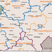 Postleitzahlen-Karte Deutschland PLZ-1-2 mit Landkreisen Bundesländern Orte Vektorkarte (2019),PLZ-Karte Deutschland 2-stellig mit Landkreisen, PLZ-Karte Vektor Deutschland, AI-Datei, editierbar, download, Karte Postleitzahlen Deutschland