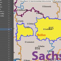 Postleitzahlen-Karte Deutschland PLZ-1-2-3 ebenen-separiert mit Landkreisen Orten Bundesländern Vektorkarte (2019), PLZ-Karte Deutschland 3-stellig, Vektorkarte PLZ Deutschland, AI-Datei, download, editierbar