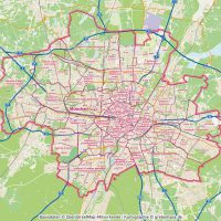 München Stadtplan mit Stadtbezirken Stadtteilen Postleitzahlen PLZ-5 Gebäuden Vektorkarte, Karte München Stadtbezirke, Karte München Stadtteile, Karte München Postleitzahlen, Karte PLZ München, AI, download, editierbar, ebenen-separiert, Vektorkarte München, Stadtplan München Vektor, PLZ-Karte München