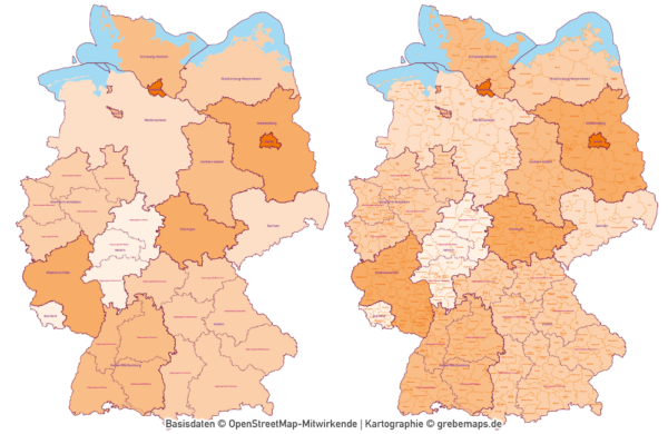 Deutschland Gemeinden Landkreise Bundesländer Autobahnen Vektorkarte, Karte Deutschland Gemeinden, Karte Deutschland Landkreise, Vektorkarte Deutschland Gemeinden, Vektorkarte editierbar Deutschland Gemeinden, Gemeindekarte Deutschland, AI, download, editierbar, ebenen-separiert