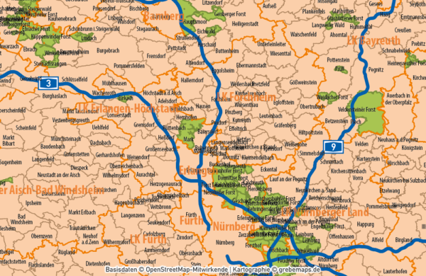 Deutschland Gemeinden Landkreise Bundesländer Autobahnen Vektorkarte, Karte Deutschland Gemeinden, Karte Deutschland Landkreise, Vektorkarte Deutschland Gemeinden, Vektorkarte editierbar Deutschland Gemeinden, Gemeindekarte Deutschland, AI, download, editierbar, ebenen-separiert