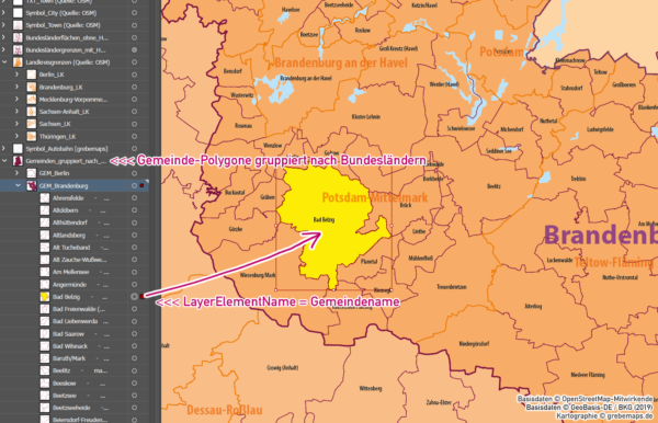 Ostdeutschland Vektorkarte Landkreise Gemeinden Postleitzahlen PLZ-5 Bundesländer, Karte Brandenburg Gemeinden, Karte Thüringen PLZ, Karte Sachsen Gemeinden, Karte Mecklenburg-Vorpommern Postleitzahlen, Karte Sachsen-Anhalt Landkreise, AI, download, editierbar, ebenen-separiert