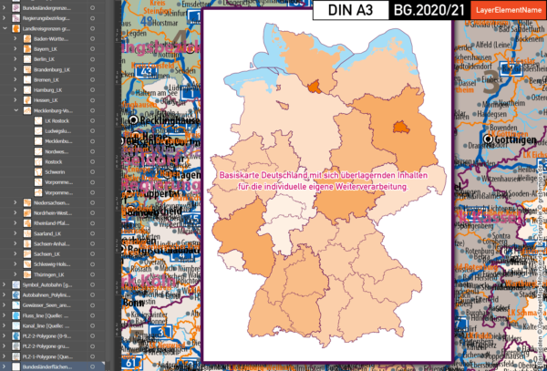 Karte Deutschland Landkreise, Karte Deutschland Postleitzahlen PLZ-1-2, PLZ-Karte Deutschland, Vektorkarte Deutschland Landkreise, Vektorkarte Deutschland PLZ 2-stellig, vector map germany plz, vector map germany illustrator, ai, editierbar, ebenen-separiert, download