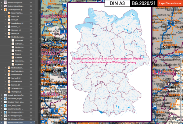 Karte Deutschland Landkreise, Karte Deutschland Postleitzahlen PLZ-1-2, PLZ-Karte Deutschland, Vektorkarte Deutschland Landkreise, Vektorkarte Deutschland PLZ 2-stellig, vector map germany plz, vector map germany illustrator, ai, editierbar, ebenen-separiert, download