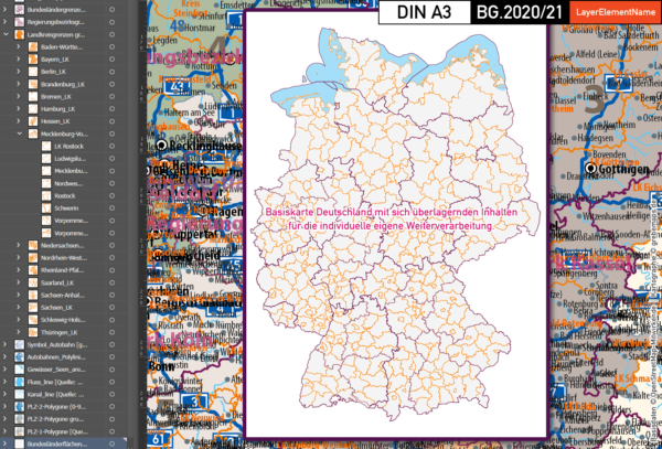 Karte Deutschland Landkreise, Karte Deutschland Postleitzahlen PLZ-1-2, PLZ-Karte Deutschland, Vektorkarte Deutschland Landkreise, Vektorkarte Deutschland PLZ 2-stellig, vector map germany plz, vector map germany illustrator, ai, editierbar, ebenen-separiert, download