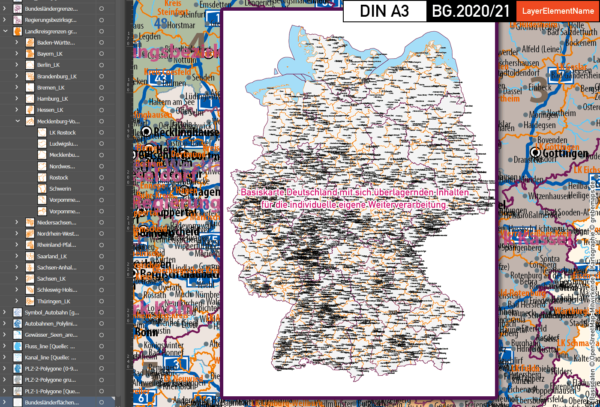 Karte Deutschland Landkreise, Karte Deutschland Postleitzahlen PLZ-1-2, PLZ-Karte Deutschland, Vektorkarte Deutschland Landkreise, Vektorkarte Deutschland PLZ 2-stellig, vector map germany plz, vector map germany illustrator, ai, editierbar, ebenen-separiert, download