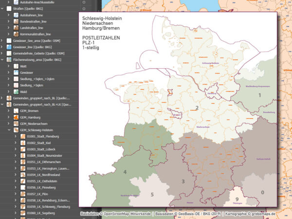 Schleswig-Holstein Niedersachsen Hamburg Bremen Vektorkarte Gemeinden Landkreise Postleitzahlen PLZ-1-2-5 (2020), Karte Gemeinden und Landkreise Schleswig-Holstein Niedersachsen Hamburg Bremen Vektor, Karte Schleswig-Holstein Niedersachsen Hamburg Bremen Postleitzahlen PLZ-5 5-stellig, Vektorkarte Schleswig-Holstein Niedersachsen Hamburg Bremen Postleitzahlen, Vektorkarte Schleswig-Holstein Niedersachsen Hamburg Bremen PLZ, Landkarte Schleswig-Holstein Niedersachsen Hamburg Bremen Landkreise, Landkarte Schleswig-Holstein Niedersachsen Hamburg Bremen Gemeinden, Landkreise Schleswig-Holstein Niedersachsen Hamburg Bremen Karte, Gemeinden Schleswig-Holstein Niedersachsen Hamburg Bremen Karte, Vektorkarte Schleswig-Holstein Niedersachsen Hamburg Bremen administrativ, Vektor Karte Schleswig-Holstein Niedersachsen Hamburg Bremen, Übersichtskarte Schleswig-Holstein Niedersachsen Hamburg Bremen, Karte Schleswig-Holstein Niedersachsen Hamburg Bremen, AI, dowload, editierbar, ebenen-separiert