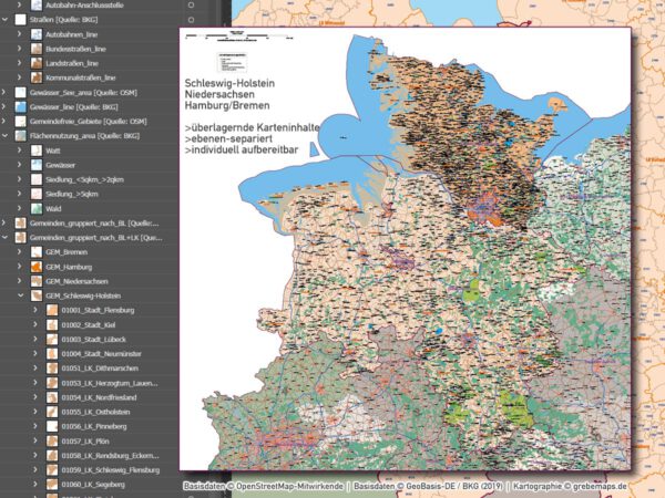 Schleswig-Holstein Niedersachsen Hamburg Bremen Vektorkarte Gemeinden Landkreise Postleitzahlen PLZ-1-2-5 (2020), Karte Gemeinden und Landkreise Schleswig-Holstein Niedersachsen Hamburg Bremen Vektor, Karte Schleswig-Holstein Niedersachsen Hamburg Bremen Postleitzahlen PLZ-5 5-stellig, Vektorkarte Schleswig-Holstein Niedersachsen Hamburg Bremen Postleitzahlen, Vektorkarte Schleswig-Holstein Niedersachsen Hamburg Bremen PLZ, Landkarte Schleswig-Holstein Niedersachsen Hamburg Bremen Landkreise, Landkarte Schleswig-Holstein Niedersachsen Hamburg Bremen Gemeinden, Landkreise Schleswig-Holstein Niedersachsen Hamburg Bremen Karte, Gemeinden Schleswig-Holstein Niedersachsen Hamburg Bremen Karte, Vektorkarte Schleswig-Holstein Niedersachsen Hamburg Bremen administrativ, Vektor Karte Schleswig-Holstein Niedersachsen Hamburg Bremen, Übersichtskarte Schleswig-Holstein Niedersachsen Hamburg Bremen, Karte Schleswig-Holstein Niedersachsen Hamburg Bremen, AI, dowload, editierbar, ebenen-separiert