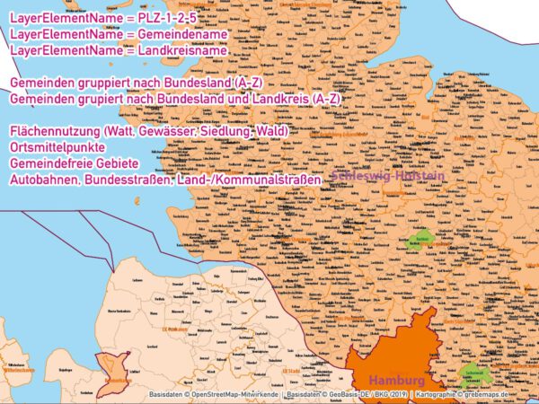 Schleswig-Holstein Niedersachsen Hamburg Bremen Vektorkarte Gemeinden Landkreise Postleitzahlen PLZ-1-2-5 (2020), Karte Gemeinden und Landkreise Schleswig-Holstein Niedersachsen Hamburg Bremen Vektor, Karte Schleswig-Holstein Niedersachsen Hamburg Bremen Postleitzahlen PLZ-5 5-stellig, Vektorkarte Schleswig-Holstein Niedersachsen Hamburg Bremen Postleitzahlen, Vektorkarte Schleswig-Holstein Niedersachsen Hamburg Bremen PLZ, Landkarte Schleswig-Holstein Niedersachsen Hamburg Bremen Landkreise, Landkarte Schleswig-Holstein Niedersachsen Hamburg Bremen Gemeinden, Landkreise Schleswig-Holstein Niedersachsen Hamburg Bremen Karte, Gemeinden Schleswig-Holstein Niedersachsen Hamburg Bremen Karte, Vektorkarte Schleswig-Holstein Niedersachsen Hamburg Bremen administrativ, Vektor Karte Schleswig-Holstein Niedersachsen Hamburg Bremen, Übersichtskarte Schleswig-Holstein Niedersachsen Hamburg Bremen, Karte Schleswig-Holstein Niedersachsen Hamburg Bremen, AI, dowload, editierbar, ebenen-separiert