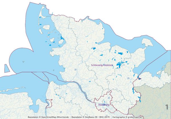 Schleswig-Holstein Hamburg Vektorkarte Gemeinden Landkreise Postleitzahlen PLZ-1-2-5 Autobahnen, Karte Schleswig-Holstein Gemeinden, Karte Schleswig-Holstein PLZ, Karte Schleswig-Holstein Landkreise, PLZ-Karte Schleswig-Holstein, Vektorkarte Schleswig-Holstein, vector map Schleswig-Holstein, AI, editierbar, ebenen-separiert, download