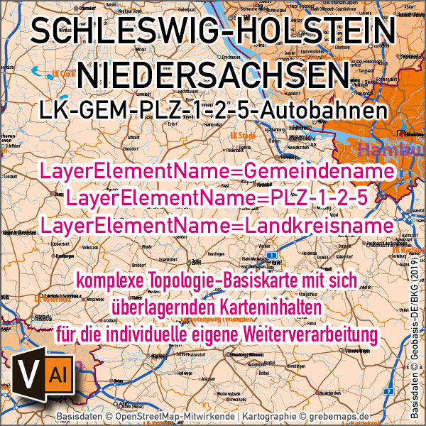 Schleswig-Holstein Niedersachsen Hamburg Bremen Vektorkarte Gemeinden Landkreise Postleitzahlen PLZ-1-2-5 (2020), Karte Gemeinden und Landkreise Schleswig-Holstein Niedersachsen Hamburg Bremen Vektor, Karte Schleswig-Holstein Niedersachsen Hamburg Bremen Postleitzahlen PLZ-5 5-stellig, Vektorkarte Schleswig-Holstein Niedersachsen Hamburg Bremen Postleitzahlen, Vektorkarte Schleswig-Holstein Niedersachsen Hamburg Bremen PLZ, Landkarte Schleswig-Holstein Niedersachsen Hamburg Bremen Landkreise, Landkarte Schleswig-Holstein Niedersachsen Hamburg Bremen Gemeinden, Landkreise Schleswig-Holstein Niedersachsen Hamburg Bremen Karte, Gemeinden Schleswig-Holstein Niedersachsen Hamburg Bremen Karte, Vektorkarte Schleswig-Holstein Niedersachsen Hamburg Bremen administrativ, Vektor Karte Schleswig-Holstein Niedersachsen Hamburg Bremen, Übersichtskarte Schleswig-Holstein Niedersachsen Hamburg Bremen, Karte Schleswig-Holstein Niedersachsen Hamburg Bremen, AI, dowload, editierbar, ebenen-separiert