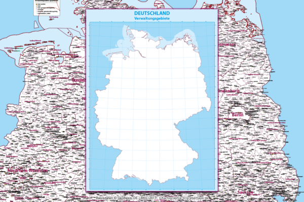 Deutschland administrative Verwaltungskarte Bundesländer Regierungsbezirke Landkreise Gemeinden Vektorkarte Landkarte, Karte Deutschland Gemeinden, Gemeindekarte Deutschland, Vektorkarte Deutschland Gemeinden, AI-Datei, Vektorkarte, download, editierbar, Vektorgrafik