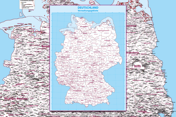 Deutschland administrative Verwaltungskarte Bundesländer Regierungsbezirke Landkreise Gemeinden Vektorkarte Landkarte, Karte Deutschland Gemeinden, Gemeindekarte Deutschland, Vektorkarte Deutschland Gemeinden, AI-Datei, Vektorkarte, download, editierbar, Vektorgrafik