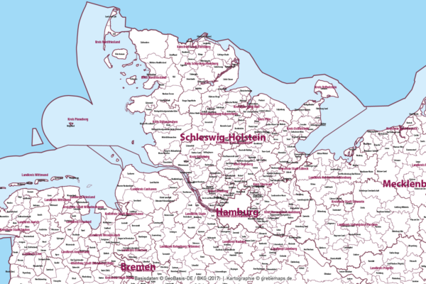 Deutschland administrative Verwaltungskarte Bundesländer Regierungsbezirke Landkreise Gemeinden Vektorkarte Landkarte, Karte Deutschland Gemeinden, Gemeindekarte Deutschland, Vektorkarte Deutschland Gemeinden, AI-Datei, Vektorkarte, download, editierbar, Vektorgrafik