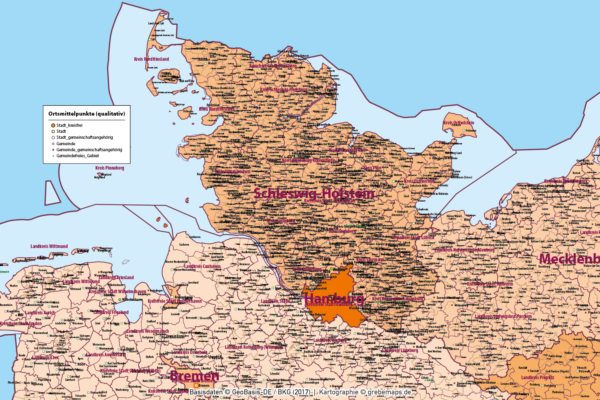 Deutschland administrative Verwaltungskarte Bundesländer Regierungsbezirke Landkreise Gemeinden Vektorkarte Landkarte, Karte Deutschland Gemeinden, Gemeindekarte Deutschland, Vektorkarte Deutschland Gemeinden, AI-Datei, Vektorkarte, download, editierbar, Vektorgrafik