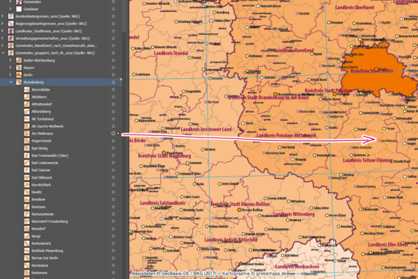 Deutschland administrative Verwaltungskarte Bundesländer Regierungsbezirke Landkreise Gemeinden Vektorkarte Landkarte, Karte Deutschland Gemeinden, Gemeindekarte Deutschland, Vektorkarte Deutschland Gemeinden, AI-Datei, Vektorkarte, download, editierbar, Vektorgrafik