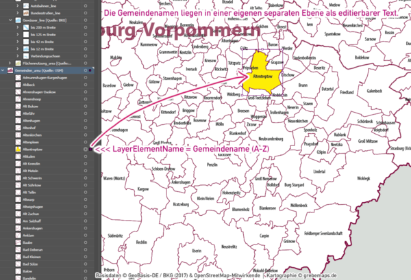 Mecklenburg-Vorpommern Vektorkarte Landkreise Gemeinden Postleitzahlen PLZ-5, Landkarte Mecklenburg-Vorpommern, Kartengrafik Mecklenburg-Vorpommern, Vektorkarte Mecklenburg-Vorpommern, vector map Mecklenburg-Vorpommern, Karte Meck-Pomm, Karte MV, Karte Postleitzahlen, AI, download, editierbar, Karte Mecklenburg-Vorpommern für Illustrator