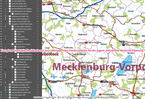 Mecklenburg-Vorpommern Vektorkarte Landkreise Gemeinden Postleitzahlen PLZ-5, Landkarte Mecklenburg-Vorpommern, Kartengrafik Mecklenburg-Vorpommern, Vektorkarte Mecklenburg-Vorpommern, vector map Mecklenburg-Vorpommern, Karte Meck-Pomm, Karte MV, Karte Postleitzahlen, AI, download, editierbar, Karte Mecklenburg-Vorpommern für Illustrator