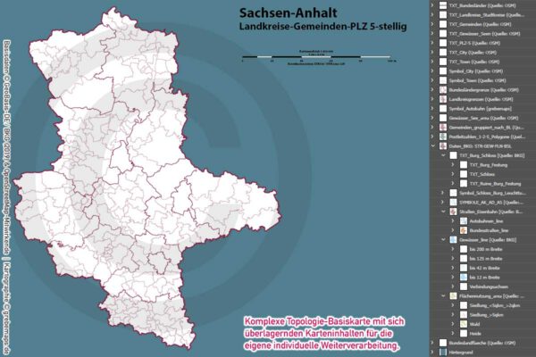 Sachsen-Anhalt Vektorkarte Landkreise Gemeinden Postleitzahlen PLZ-5, Karte Gemeinden Sachsen-Anhalt, Kart Landkreise Sachsen-Anhalt, Landkarte Sachsen-Anhalt, Karte Postleitzahlen Sachsen-Anhalt, PLZ-Karte Sachsen-Anhalt, Karte PLZ-5 Sachsen-Anhalt, Kart PLZ 5-stellig Sachsen-Anhalt, download, AI, editierbar, vector map Sachsen-Anhalt, Kartengrafik Sachsen-Anhalt, Vektorgrafik Sachsen-Anhalt