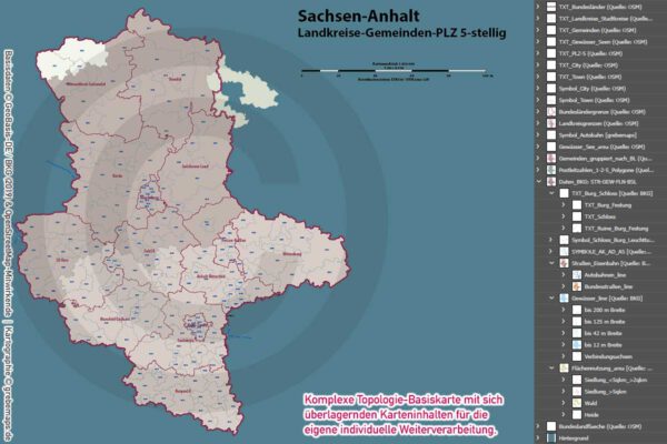 Sachsen-Anhalt Vektorkarte Landkreise Gemeinden Postleitzahlen PLZ-5, Karte Gemeinden Sachsen-Anhalt, Kart Landkreise Sachsen-Anhalt, Landkarte Sachsen-Anhalt, Karte Postleitzahlen Sachsen-Anhalt, PLZ-Karte Sachsen-Anhalt, Karte PLZ-5 Sachsen-Anhalt, Kart PLZ 5-stellig Sachsen-Anhalt, download, AI, editierbar, vector map Sachsen-Anhalt, Kartengrafik Sachsen-Anhalt, Vektorgrafik Sachsen-Anhalt