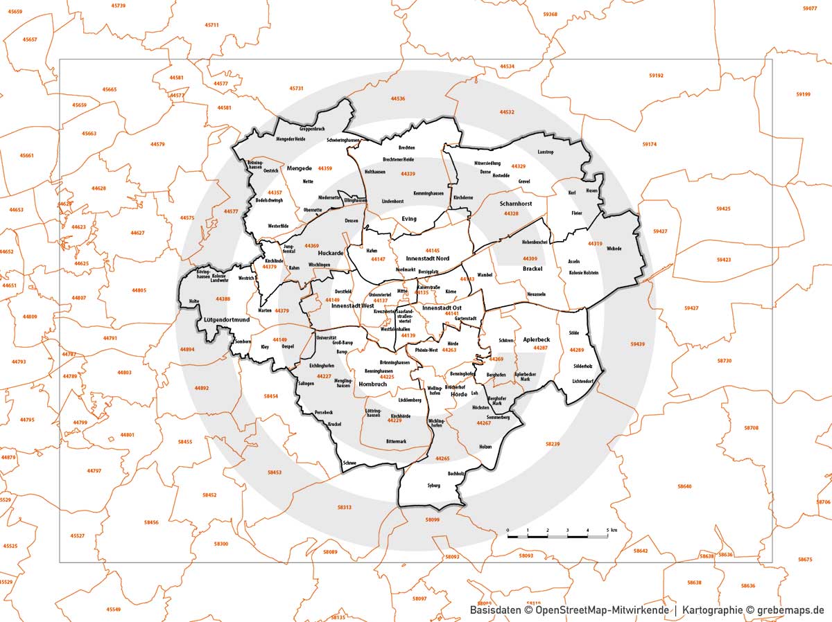 Dortmund Vertriebskarte Postleitzahlen PLZ-5 Stadtbezirke Stadtteilnamen Vektorkarte, Karte Dortmund PLZ, PLZ-Karte Dortmund, Stadtplan Dortmund PLZ, Stadtkarte Dortmund PLZ, PLZ 5-stellig Dortmund Vektorkarte, Vektorgrafik Dortmund, Kartengrafik Dortmund, Karte Dortmund AI, download, AI-Datei, Karte Dortmund für Illustrator