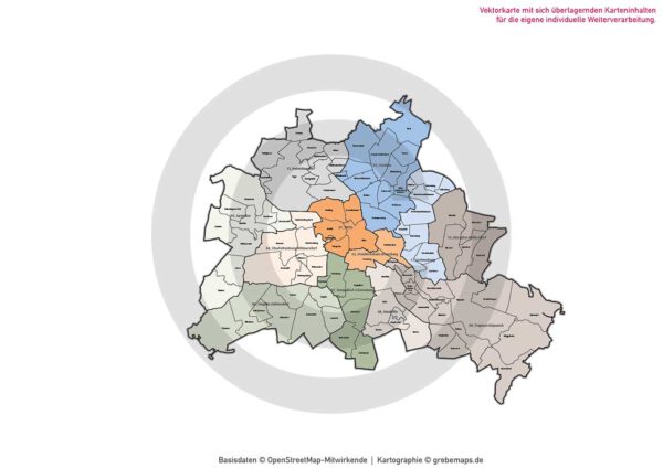 Berlin und Umgebung Vertriebskarte Postleitzahlen PLZ-5 Stadtbezirke Stadtteile Vektorkarte, vector map berlin, plz-karte berlin, karte plz berlin, karte berlin stadtteile, karte berlin vektor, karte berlin für illustrator, stadtplan berlin stadtteile, stadtplan berlin plz, karte berlin ai, vector map berlin, vektorgrafik, vektorkarte, kartengrafik, illustrator ai, editierbar, download