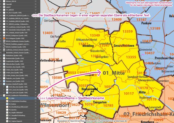 Berlin und Umgebung Vertriebskarte Postleitzahlen PLZ-5 Stadtbezirke Stadtteile Vektorkarte, vector map berlin, plz-karte berlin, karte plz berlin, karte berlin stadtteile, karte berlin vektor, karte berlin für illustrator, stadtplan berlin stadtteile, stadtplan berlin plz, karte berlin ai, vector map berlin, vektorgrafik, vektorkarte, kartengrafik, illustrator ai, editierbar, download