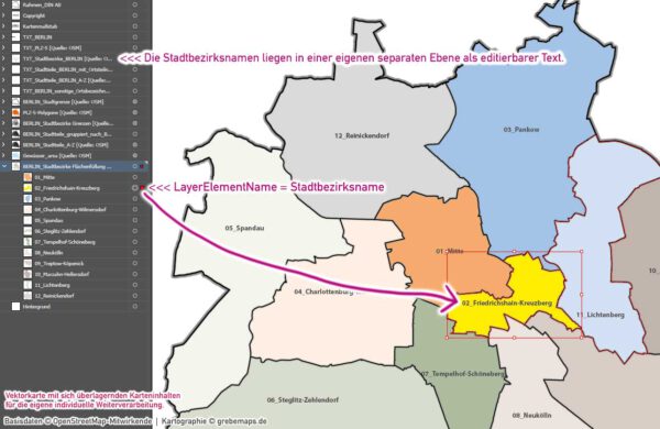 Berlin Basiskarte Postleitzahlen PLZ-5 Stadtbezirke Stadtteile Vektorkarte, Karte Berlin Stadtteile, Karte Berlin Postleitzahlen, PLZ-Karte Berlin, Vektorkarte Berlin, Vektorgrafik Berlin, Kartengrafik Berlin, Karte Berlin für Illustrator, vector map berlin plz, AI-Datei, download, editierbar, Stadtplan Berlin Stadtteile