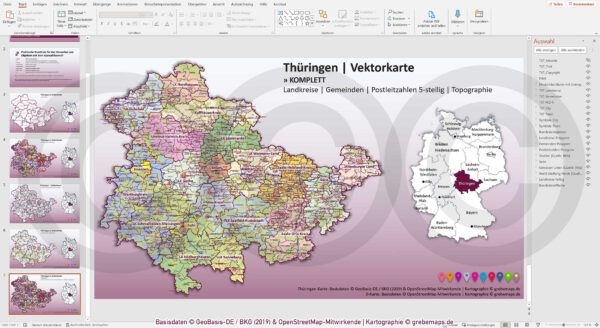 PowerPoint-Karte Thüringen Gemeinden Landkreise Postleitzahlen PLZ-5, Gemeindekarte Thüringen powerpoint, Karte Powerpoint Thüringen einfärbbar, Karte Thüringen PowerPoint, Landkarte PowerPoint Thüringen, Landkarte Thüringen Powerpoint, PowerPoint Karte Postleitzahlen 5-stellig, PowerPoint Landkarte Thüringen, Powerpoint Landkreiskarte Thüringen, Powerpoint Vektorkarte Thüringen, PowerPoint-Karte Thüringen, PowerPoint-Karte Thüringen Gemeinden, PowerPoint-Karte Thüringen Landkreise, PowerPoint-Karte Thüringen PLZ, PowerPoint-Karte Thüringen PLZ 5-stellig, PowerPoint-Karte Thüringen PLZ-5, PowerPoint-Karte Thüringen Postleitzahlen, Vektorkarte Thüringen Powerpoint