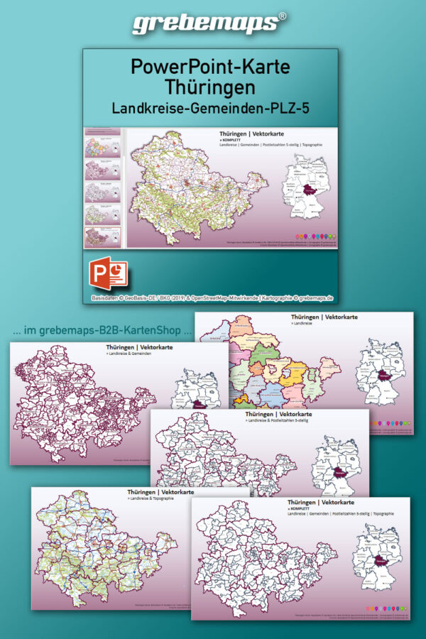 Gemeindekarte Thüringen powerpoint, Karte Powerpoint Thüringen einfärbbar, Karte Thüringen PowerPoint, Landkarte PowerPoint Thüringen, Landkarte Thüringen Powerpoint, PowerPoint Karte Postleitzahlen 5-stellig, PowerPoint Landkarte Thüringen, Powerpoint Landkreiskarte Thüringen, Powerpoint Vektorkarte Thüringen, PowerPoint-Karte Thüringen, PowerPoint-Karte Thüringen Gemeinden, PowerPoint-Karte Thüringen Landkreise, PowerPoint-Karte Thüringen PLZ, PowerPoint-Karte Thüringen PLZ 5-stellig, PowerPoint-Karte Thüringen PLZ-5, PowerPoint-Karte Thüringen Postleitzahlen, Vektorkarte Thüringen Powerpoint